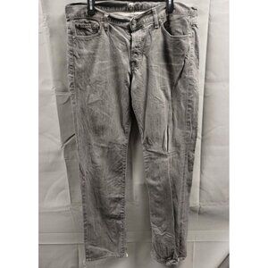 7 For All Mankind Men's Grey Pants/Jeans/Standard Fit Sz36 SKU 3586